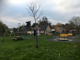 View of play park.